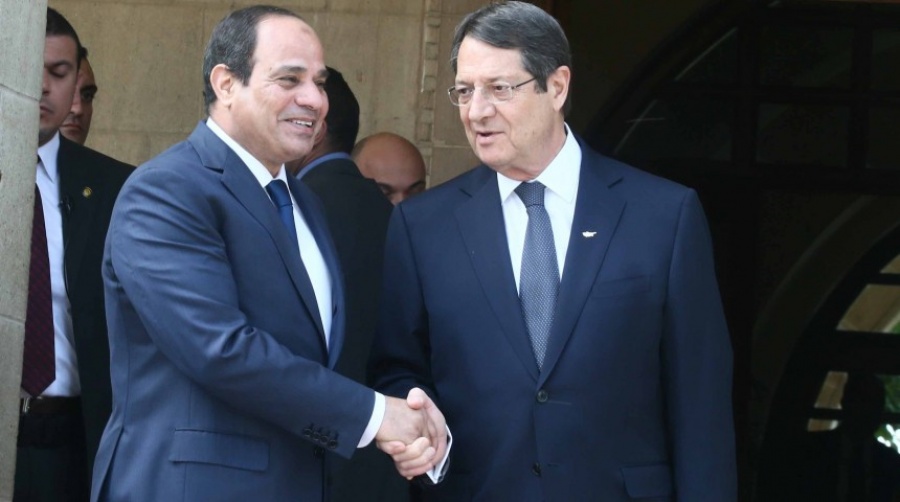 Ενεργειακά και διμερή θέματα στο επίκεντρο της συνάντησης Αναστασιάδη - Sisi