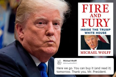 «Χάος στο Λευκό Οίκο» επί προεδρίας Trump - Ξεπούλησε σε 20 λεπτά το βιβλίο στις ΗΠΑ