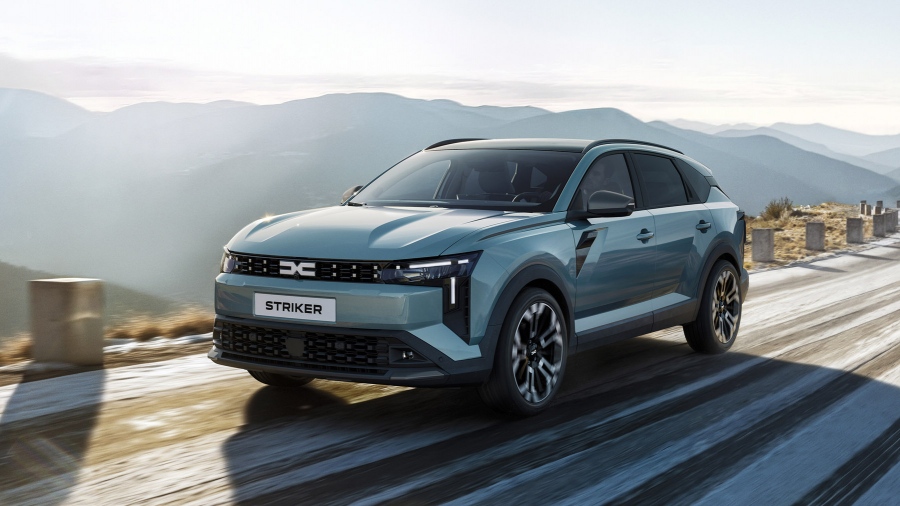 Dacia Striker: Το νέο μεγάλο οικογενειακό SUV με υβριδικούς κινητήρες