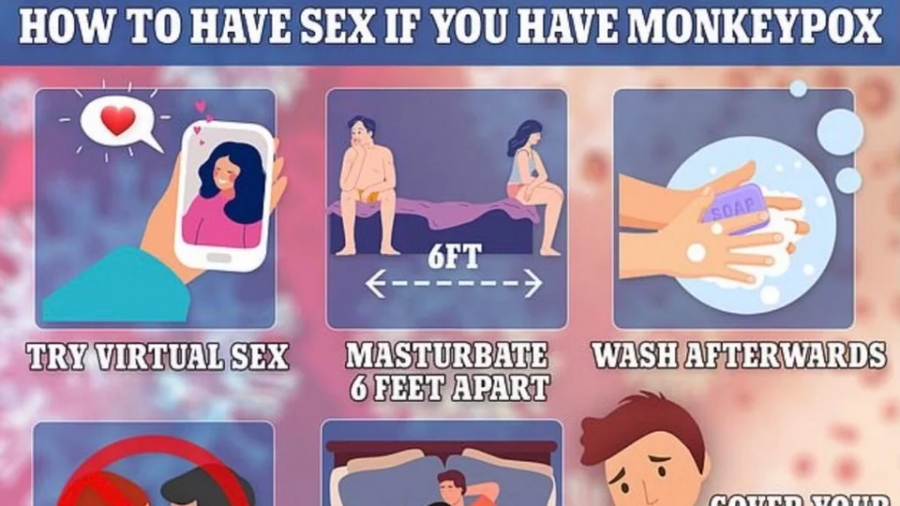 Οι περίεργες οδηγίες του CDC: Πώς να κάνετε... σεξ εάν κολλήσατε ευλογιά των πιθήκων