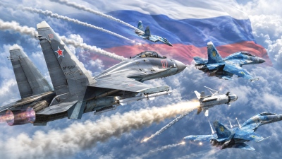 Ρωσικό έπος: Πιλότος Su-35 κατέρριψε δύο ουκρανικά Su-27 σε μία αερομαχία - Οι τρομεροί ελιγμοί και το πλήγμα με R-77M