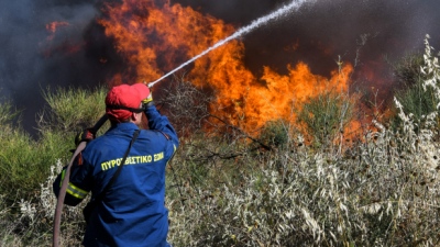 Φωτιά στην Κερατέα