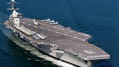 Χανιά: Στo λιμάνι της Σούδας το Αμερικανικό αεροπλανοφόρο «USS Gerald Ford» έως τις 30/12