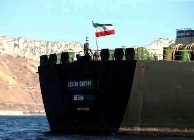 Έσβησε τον αναμεταδότη του το ιρανικό δεξαμενόπλοιο Adrian Darya 1