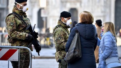 Έξαρση κρουσμάτων στην Ιταλία - Απαγόρευση κυκλοφορίας 23:00 - 05:00 στη Λομβαρδία έως τις 13/11