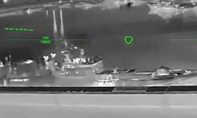 Κόλαση φωτιάς στο Novorossiysk - Βίντεο με το ουκρανικό drone που διέλυσε τη φρεγάτα των Ρώσων - Έρχεται σαρωτική απάντηση στους nazi