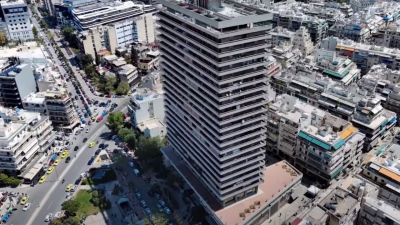 Τραγωδία στους Αμπελόκηπους: Άνδρας έπεσε από τον 24ο όροφο του Πύργου Απόλλων