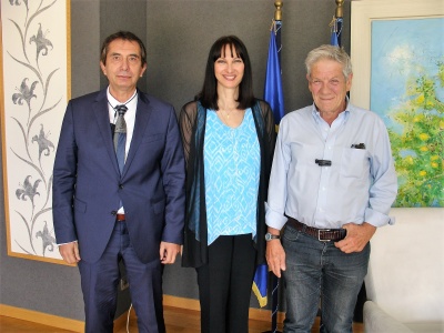 Ενισχύεται ο ρόλος της κρουαζιέρας στην τουριστική ανάπτυξη της Ηλείας –  Συνάντηση Κουντουρά με τον Πρόεδρο του Λιμενικού Ταμείου Πύργου