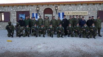 Επίσκεψη Φλώρου σε Μονάδες των Ενόπλων Δυνάμεων στην Κρήτη, στην Κάρπαθο και στο Νησιωτικό Σύμπλεγμα Μεγίστης