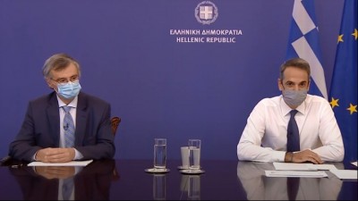 Mητσοτάκης: Καθολικό lockdown από 7/11 έως 30/11 - Επανέρχονται τα SMS, ανοιχτά τα δημοτικά - Επίδομα 800 ευρώ τον Νοέμβριο -  Τσιόδρας: Προσοχή στα fake news