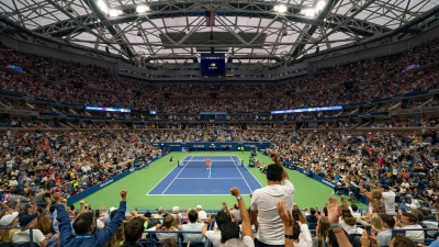 US Open: Χωρίς περιορισμούς οι θεατές στις κερκίδες