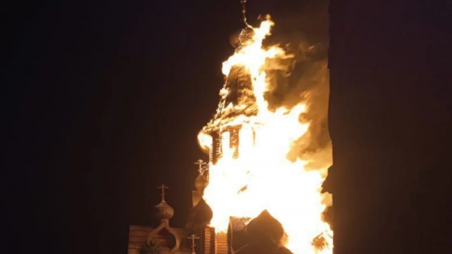 Οργή στη Ρωσία - Οι Ουκρανοί με καταιγισμό drones διέλυσαν ολοσχερώς τον ναό της Νέας Ιερουσαλήμ στο Belgorod