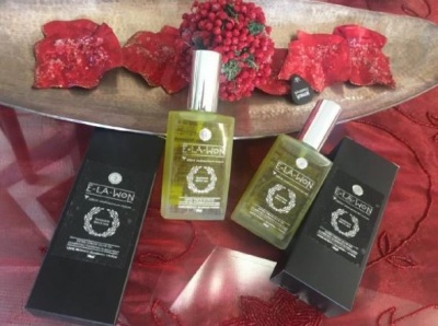 Αρώματα του ελαιόλαδου Ε-LA-WON σε συσκευασίες κολόνιας