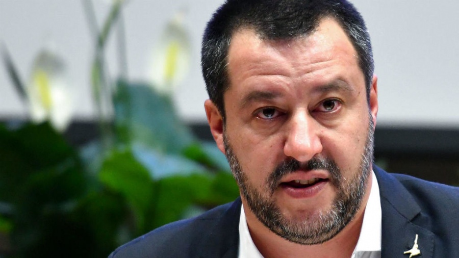 Μεγάλη αντικυβερνητική συγκέντρωση του Salvini στη Ρώμη: Είμαστε ο λαός ενάντια στην ελίτ