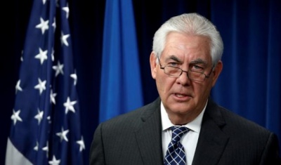 Tillerson (ΥΠΕΞ ΗΠΑ): Απαραίτητη μια «παρατεταμένη» νηνεμία στη Β. Κορέα για να υπάρξουν συνομιλίες