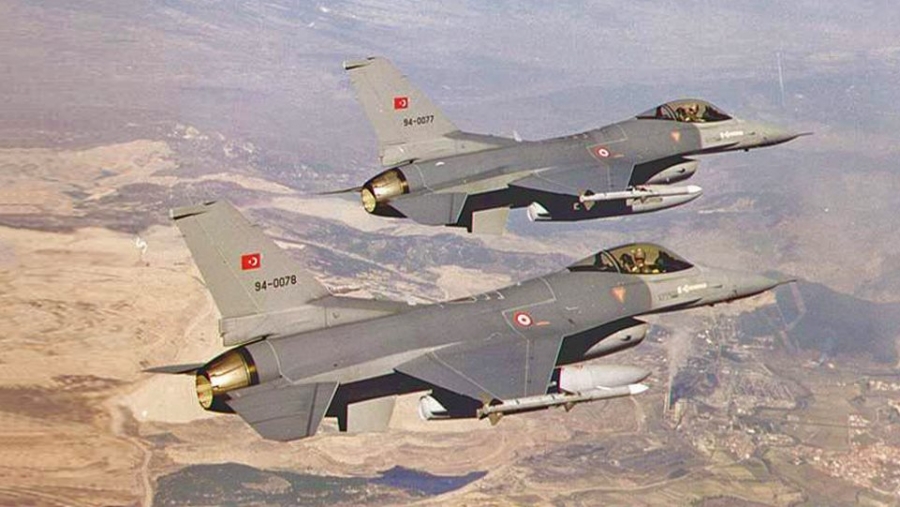 Υπερπτήση τουρκικών F-16 πάνω από το Αγαθονήσι