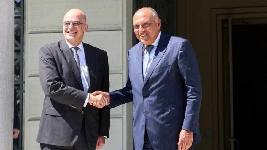 Στην Αθήνα ο Shoukry – Συναντήσεις του Αιγύπτιου ΥΠΕΞ με Δένδια και Μητσοτάκη