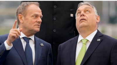 Άγρια λεκτική κόντρα μεταξύ Donald Tusk (Πολωνία) και Viktor Orban (Ουγγαρία) για την Ουκρανία