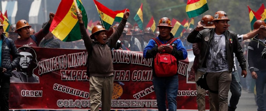 Βολιβία: Διαδηλώσεις και επεισόδια με 30 τραυματίες για την επανεκλογή Morales στην προεδρία