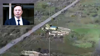 O Musk «πληγώνει» την Ουκρανία - Ρωσικά Molniya με χρήση Starlink απέκλεισαν τον αυτοκινητόδρομο Pokrovsk - Pavlograd (vid)