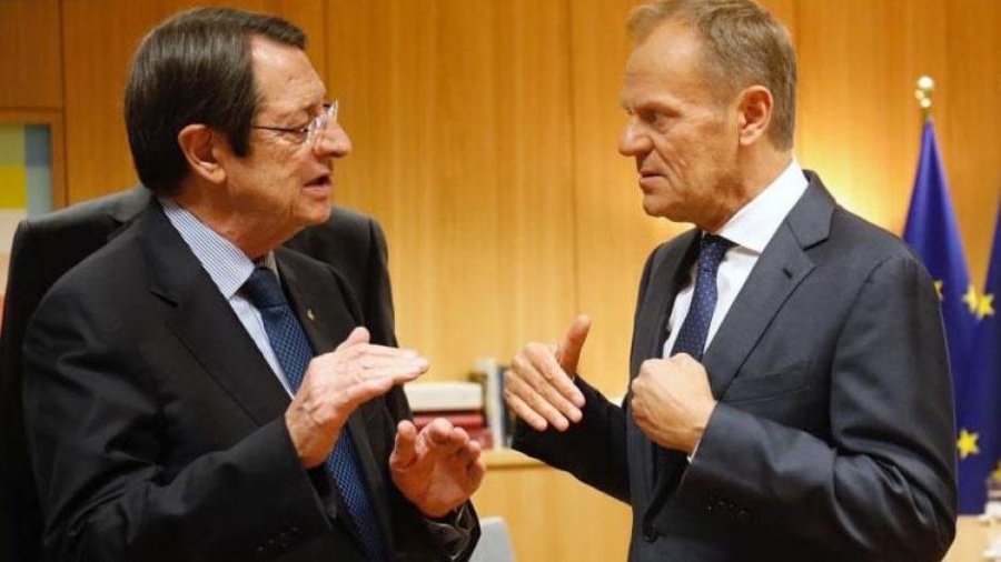 O Tusk θα εκπροσωπήσει τον Αναστασιάδη στη σύνοδο του Ευρωπαϊκού Συμβουλίου (30/6)