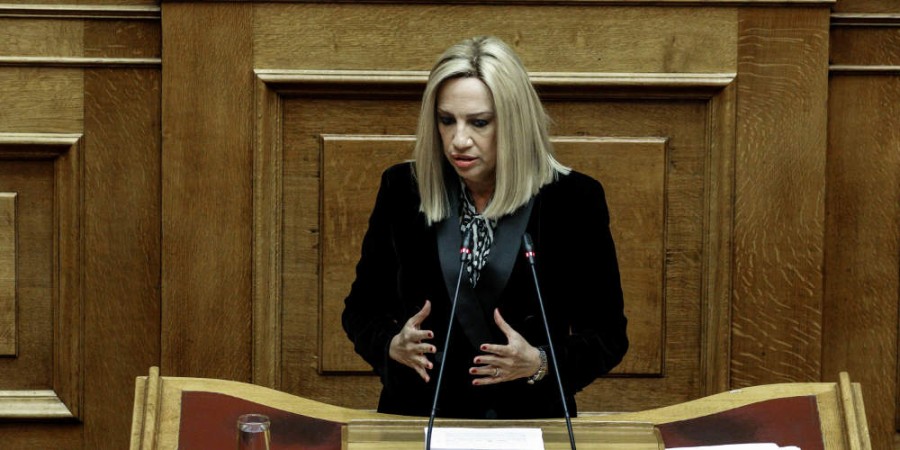 Γεννηματά: Ψηφίζουμε αναγκαστικά και λόγω των κρίσιμων στιγμών τη συμφωνία με την Αίγυπτο