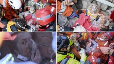 Σεισμός, Τουρκία: Συγκλονιστική διάσωση ηλικιωμένης μετά από 130 ώρες στην Αντιόχεια!