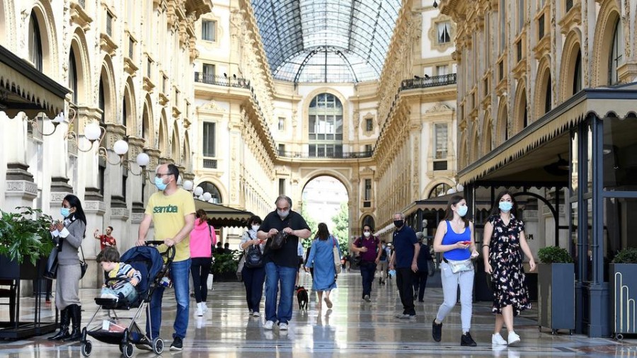 Νέα αύξηση των κρουσμάτων κορωνοϊού στην Ιταλία - 1.210 σε ένα 24ωρο