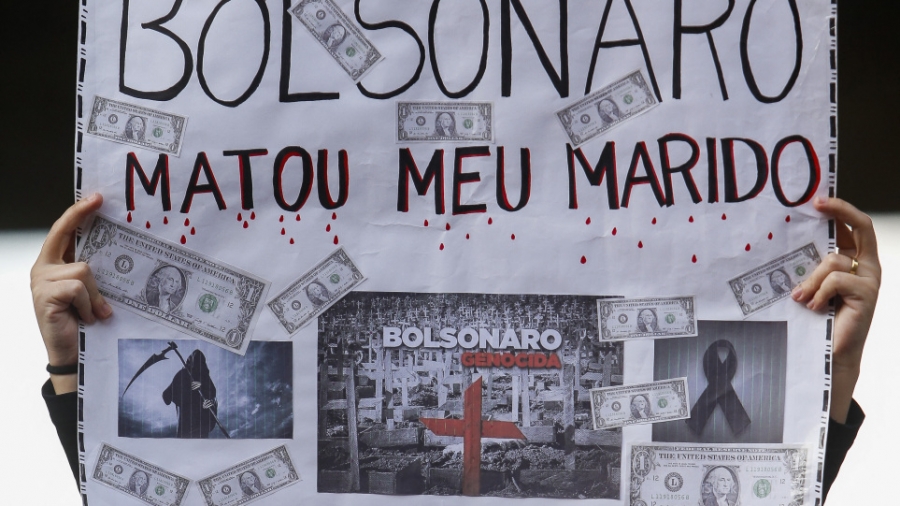 Χιλιάδες διαδηλωτές στις μεγάλες πόλεις της Βραζιλίας ζητούν την καθαίρεση του Bolsonaro και περισσότερα εμβόλια