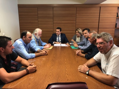 Με τους βαμβακοπαραγωγούς της Θεσσαλίας συναντήθηκε ο υφ. Αγροτικής Ανάπτυξης