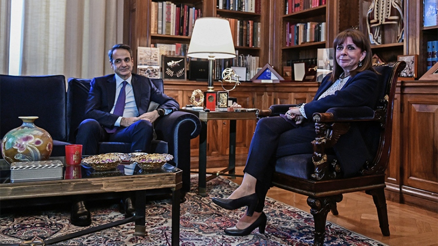 Στο προεδρικό μέγαρο ο Μητσοτάκης τη Δευτέρα (29/1) – Συνάντηση με Σακελλαροπούλου