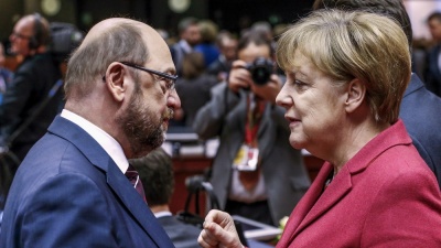 Γερμανία: Merkel και Schulz κοντά σε συμφωνία για το προσφυγικό