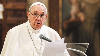 Η βία εναντίον των γυναικών στο επίκεντρο της πρωτοχρονιάτικης ομιλίας του Πάπα Φραγκίσκου: Προσβάλλει τον Θεό