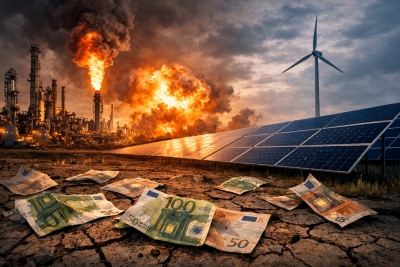 Πράσινο φιάσκο 1 τρισ. ευρώ - Ο πόλεμος στο Ιράν αποκάλυψε την ενεργειακή αυταπάτη της Ευρώπης