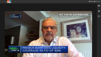 Μεγάλου (CEO Πειραιώς) στο CNBC: Τα μέτρα στήριξης ανέκοψαν την αύξηση των NPLs - Δυναμική ανάκαμψη το 2021