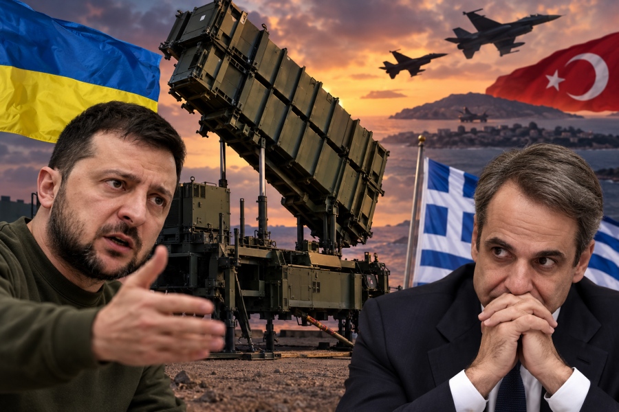 Σοκ για Ουκρανία: Δεν βρίσκει Patriot, o Ζelensky πιέζει και την Ελλάδα - Η Αθήνα δεν θα δώσει πυραύλους... τρέμει την Τουρκία