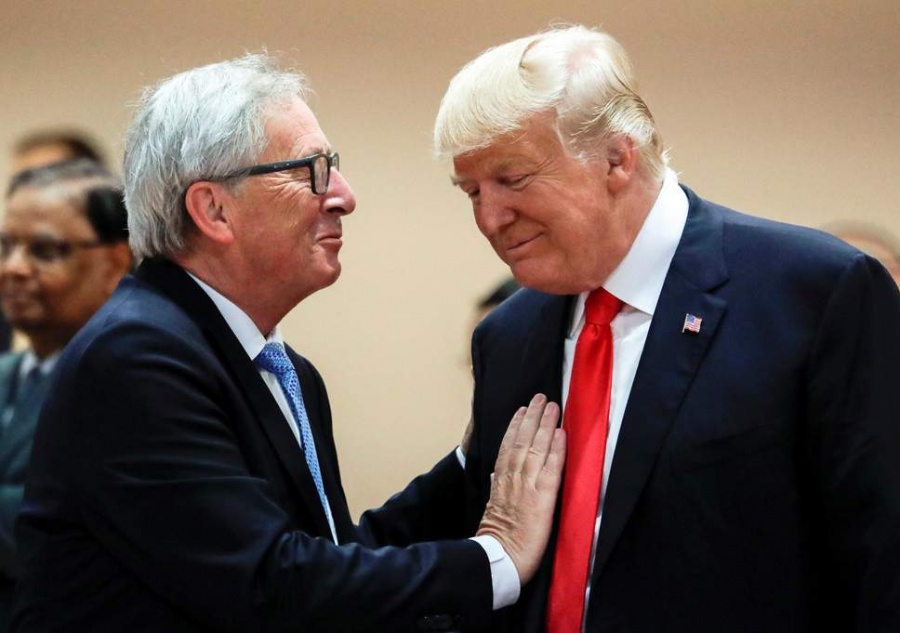 Κομισιόν: Ο Juncker δεν θα μεταφέρει κάποια προσφορά στον Trump για το εμπόριο - Θα γίνει απλά μια συζήτηση