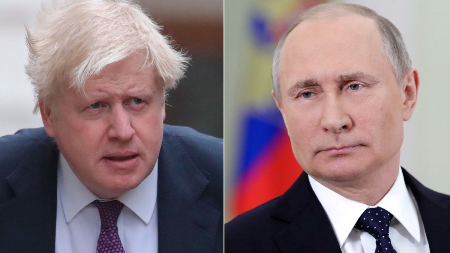 Johnson σε Putin: Εξομάλυνση των διμερών σχέσεων, μόνο όταν η Ρωσία σταματήσει την «αποσταθεροποιητική δράση»