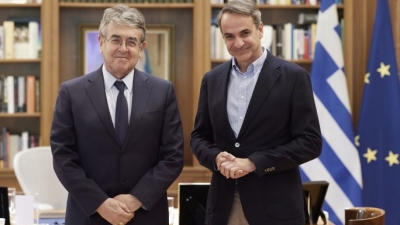 Συνάντηση Μητσοτάκη με Ανδρεάδη - Δωρεά του επιχειρηματία για τη δημιουργία περιαστικού δάσους στη δυτική Θεσσαλονίκη