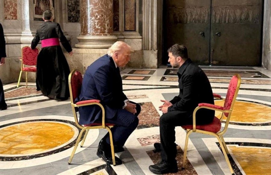 Βόμβα Sun: Ο Trump ζήτησε από τον Macron να φύγει πριν μιλήσει με τον Zelensky