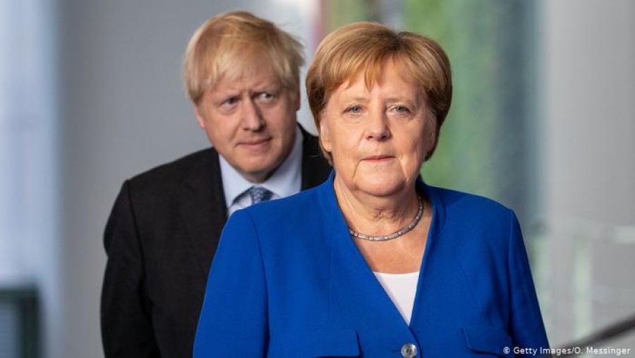 Ο Johnson στρέφεται στη Merkel για λύση στις διαπραγματεύσεις για το Brexit
