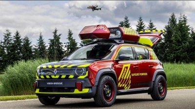 Renault Vision 4Rescue: ένα εξηλεκτρισμένο κέντρο επιχειρήσεων για δύσκολες αποστολές
