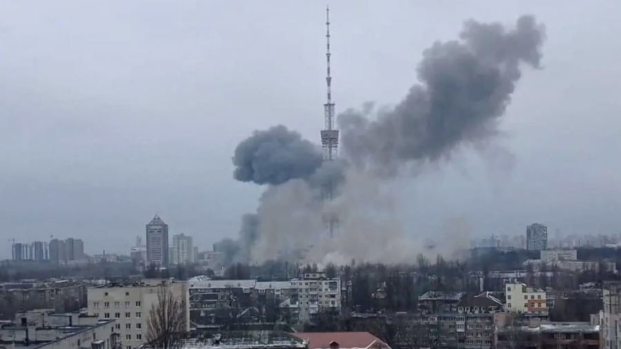 Οι Δημοσιογράφοι χωρίς Σύνορα κατέφυγαν στο Διεθνές Δικαστήριο για το πλήγμα της κεραίας στο Κίεβο