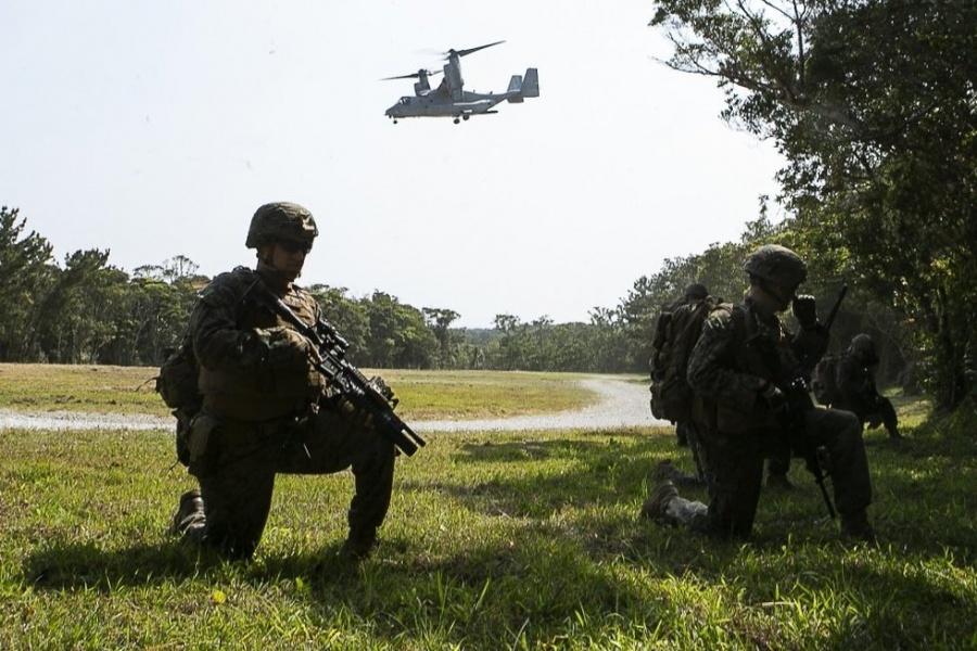 Άσκηση κατάληψης νησιού από το στρατό των ΗΠΑ στον Ειρηνικό - Προετοιμασία για αντιπαράθεση με την Κίνα