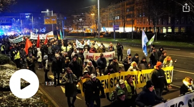 «Όχι άλλα όπλα στην Ουκρανία» - Μαζική διαδήλωση στην Γερμανία για να σταματήσει η προμήθεια προς το Κίεβο
