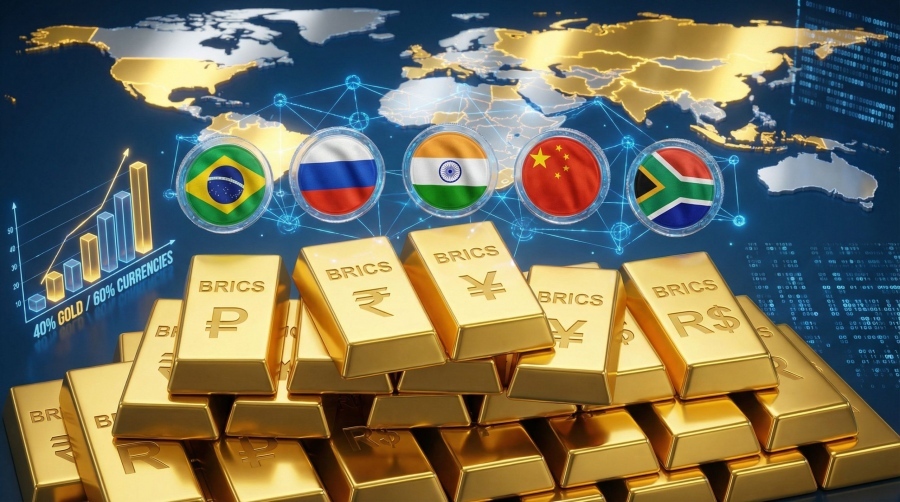 The new monetary empire topples the dollar – Gold as a strategic weapon in the hands of BRICS