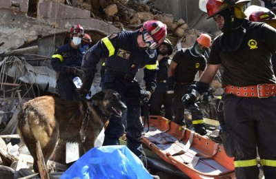 Στο Λίβανο η ομάδα της 1ης ΕΜΑΚ για τον εντοπισμό και τη διάσωση επιζώντων της φονικής έκρηξης