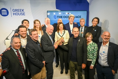 Με μεγάλη επιτυχία η συζήτηση στρογγυλής τραπέζης για τους ωκεανούς στο Davos