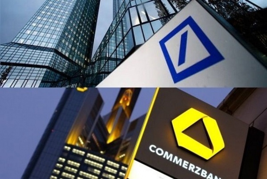 Ράλι για τις μετοχές των Deutsche Bank (+4,9%) και Commerzbank (+7,1%), εν μέσω σεναρίων συγχώνευσης