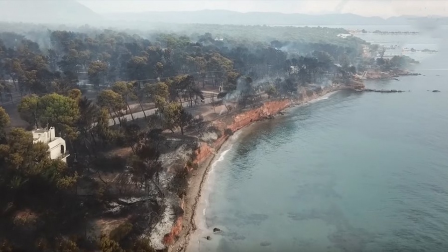 Οι πυρκαγιές στην Αττική από τις πιο φονικές του 21ου αιώνα διεθνώς